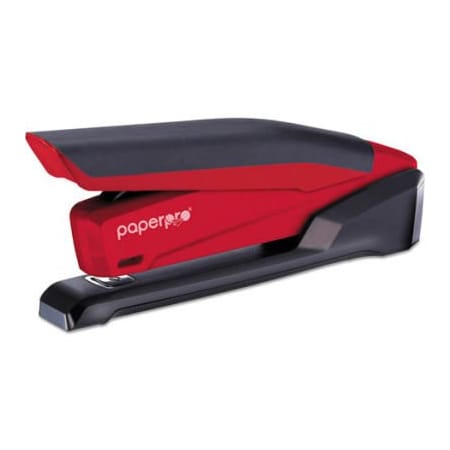 Accentra PaperPro Spring-Powered Desktop Stapler, 20 Sheet Capacity, Red 1124